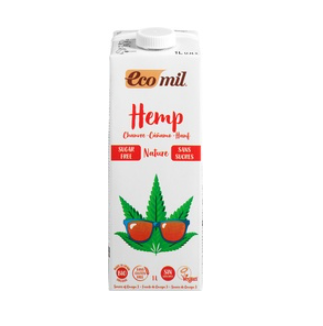 Hennep drink nature ongezoet van EcoMil, 6x 1 ltr