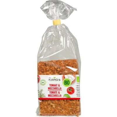 Crackers tomaat-mozzarella van Dr.Karg`s, 10x 200 gr