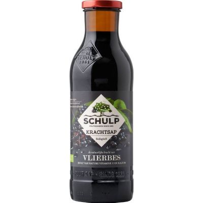 Vlierbes Krachtsap van Schulp, 6 x 750 ml