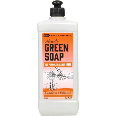 Allesreiniger Sandelhout & Kardemom van Marcel`s Green Soap, 6 x