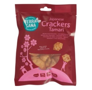 Rijstcrackers tamari van TerraSana, 12 x 60 g