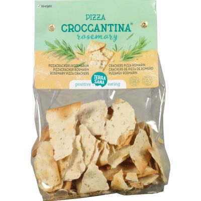 Pizza Croccantina rozemarijn van TerraSana, 12x 200gr