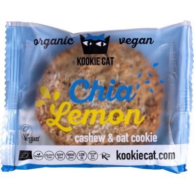 Kookie Cat Chia-Lemon, 12 x 50 g