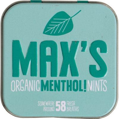 Menthol mints van Max`s mints, 8 x 35 g