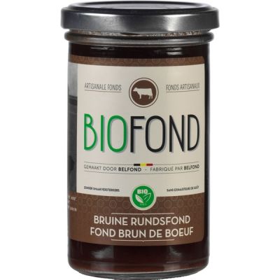 Bruine rundsfond van Biofond, 6 x 240 ml