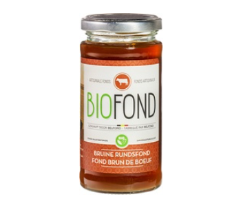 Fond Rund bruin van Biofond, 6 x 240 ml