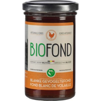 Blanke gevogeltefond van Biofond, 6 x 240 ml