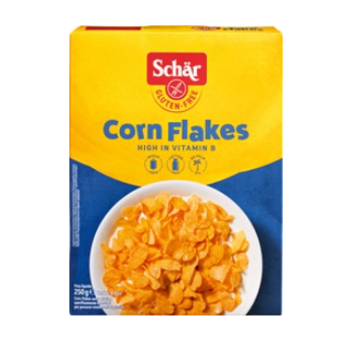 Corn Flakes glutenvrij van Dr. Schär, 6 x 250 g NIET BIO Corn Flakes glutenvrij van Dr. Schär, 6 x 250 g NIET BIO