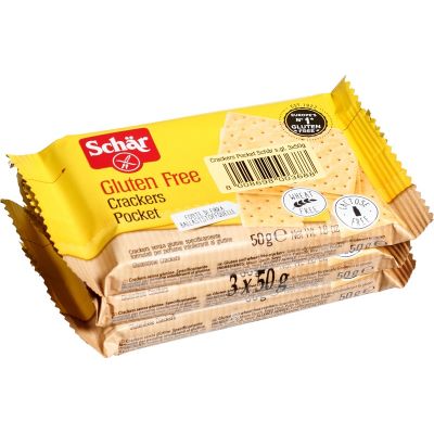Crackers Pocket 3p van Dr. Schär, 12 x 150 g GEEN BIO