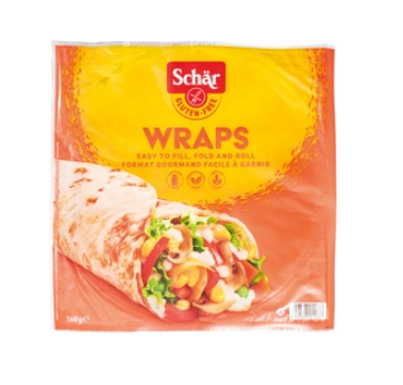 Wraps glutenvrij van Dr. Schär, 6 x 160 g NIET BIO