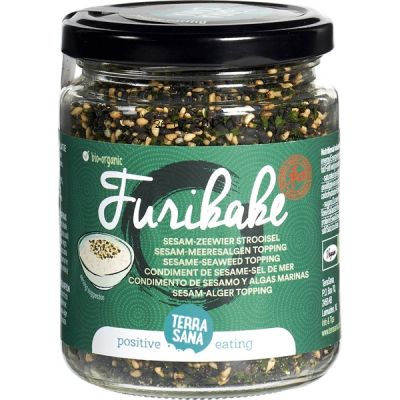 Sesamzaad gezouten en Japans Zeewier Furikake van TerraSana, 6 x