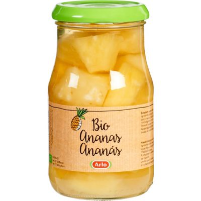 Ananas op lichte siroop van Arlo, 6 x 350 g