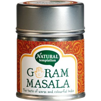 Garam masala van Natural Temptation, 6 x 50 g