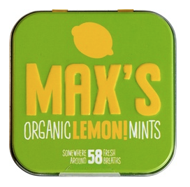 Lemon mints van Max`s mints, 8 x 35 g