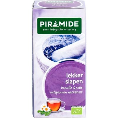 Lekker slapen avondmix van Piramide, 6 x 20 stk