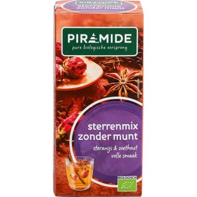 Sterrenmix zonder munt van Piramide, 6 x 20 stk
