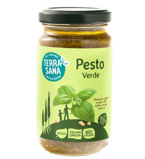 Pesto Verde van TerraSana, 6 x 180 g