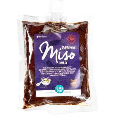 Genmai miso rijst van TerraSana, 6 x 345 g