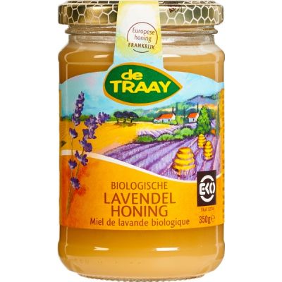 Lavendel honing crème van De Traay, 1 x 350 g
