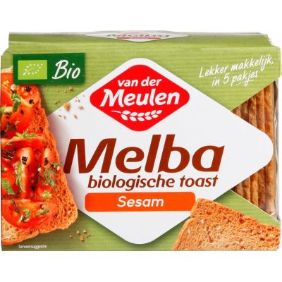 Melba toast van Van Der Meulen, 14 x 100 g