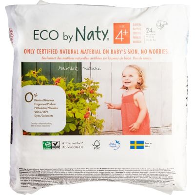 Couscous Stoutmoedig vereist Luiers 4+ maxi plus 9-20 kg van Naty, 6 x 24 stk | Biovoordeel