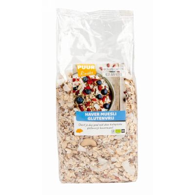 Havermuesli glutenvrij van Rineke Dijkinga, 5 x 750 g