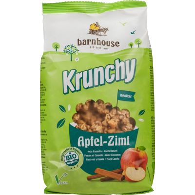 Krunchy appel-kaneel van Barnhouse, 6 x 375 g