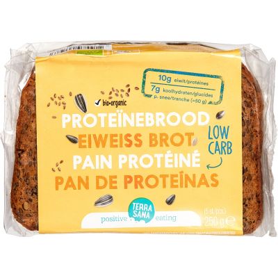 Proteïnebrood van TerraSana, 9 x 250 g