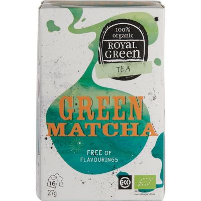 Green matcha van Royal Green, 4 x 16 builtjes