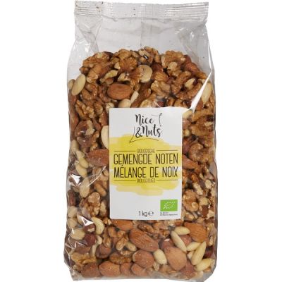 Gemengde noten rauw van Nice & Nuts, 6 x 1000 g