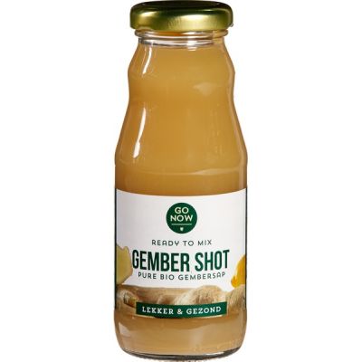 Gember shot van Go Now, 12 x 200 ml