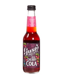 Real Cherry Cola van Gusto Organic, 12 x 275 ml