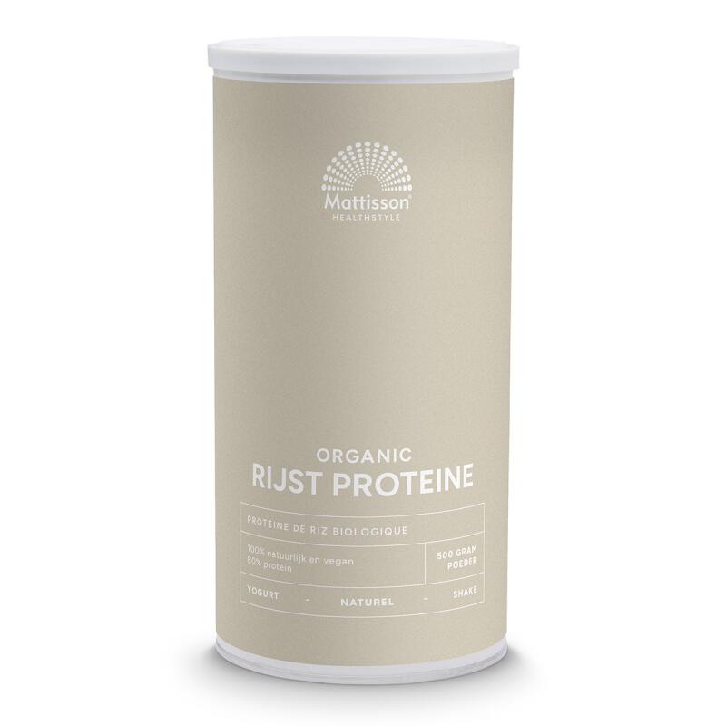 Rijst proteïne van Mattisson, 1 x 500 g