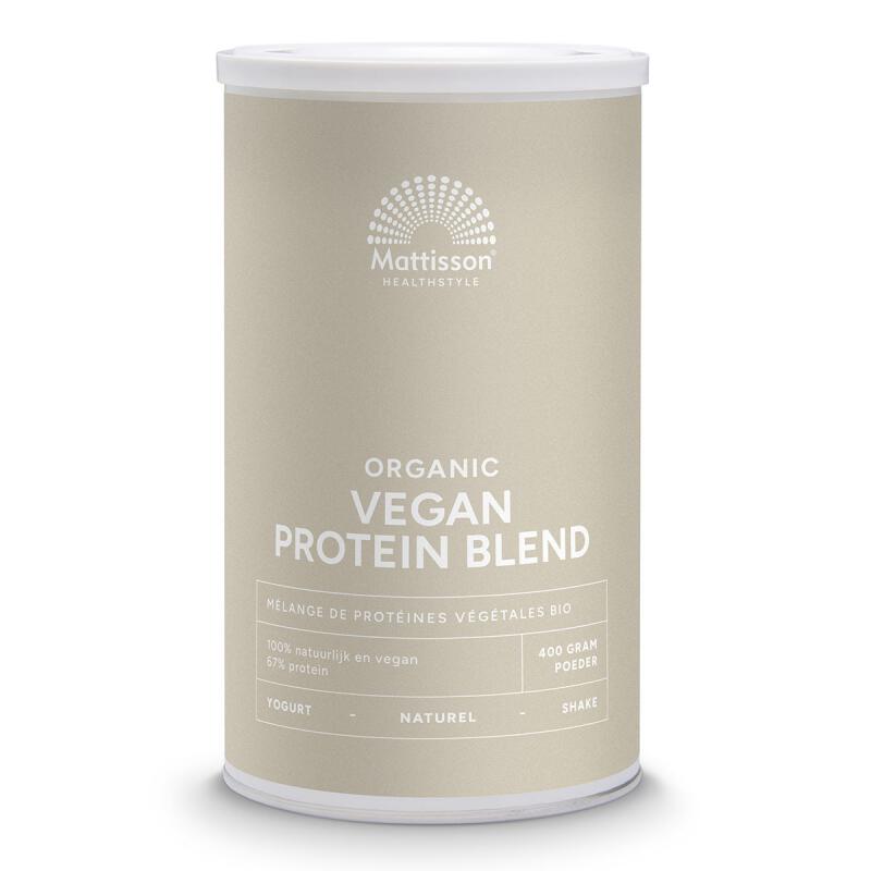 Vegan protein blend van Mattisson, 1 x 400 g