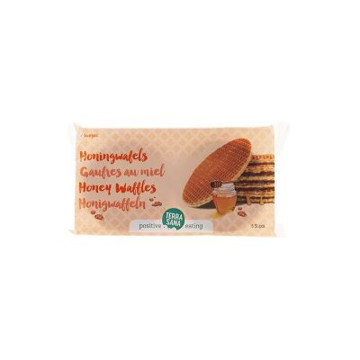 Honing wafels van TerraSana, 12 x 175 g Honing wafels van TerraSana, 12 x 175 g