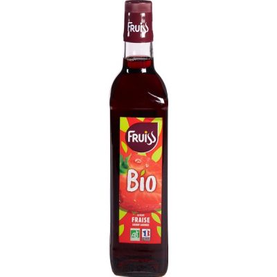 Aardbei siroop van Fruiss, 6 x 700 ml