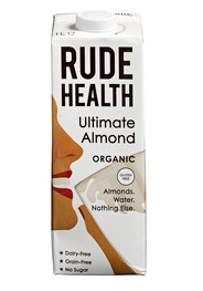 Ultimate amandel drank van Rude Health, 6 x 1000 ml
