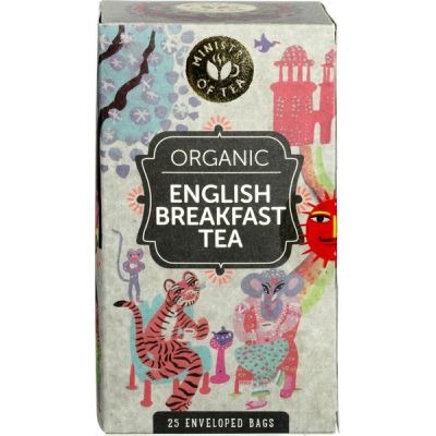 English breakfast tea van Ministry of Tea, 6 x 25 stk