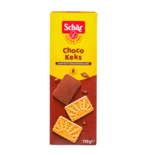 Chocolade Koekjes Glutenvrij van Dr. Schär, 6 x 150 g GEEN BIO