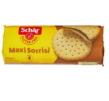 Koekjes Sorrisi glutenvrij van Dr. Schär, 6 x 250 g NIET BIO