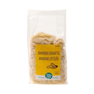 Amandelschaafsel van TerraSana, 8 x 150 g