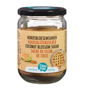 Kokosbloesemsuiker van TerraSana, 6 x 275 g