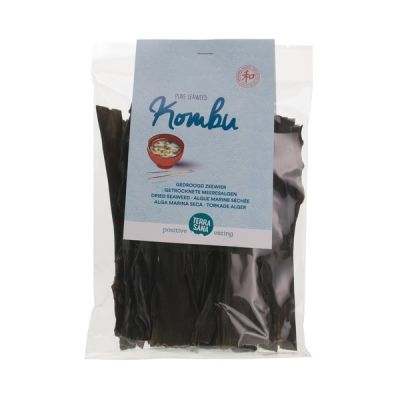 Kombu van TerraSana, 6 x 100 g GEEN Keurmerk
