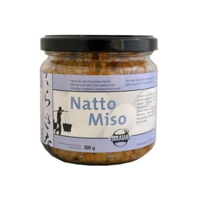 Natto miso (zoet) van TerraSana, 6 x 300 g