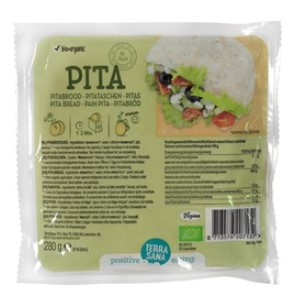 Pita broodjes van TerraSana, 12 x 280 g
