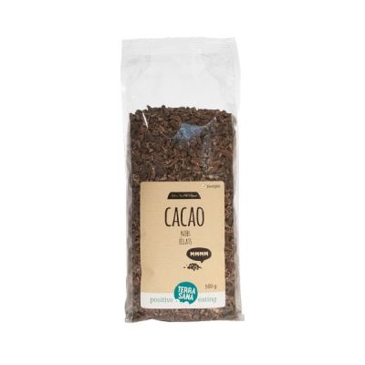 Raw Cacao nibs van TerraSana, 8 x 500 g