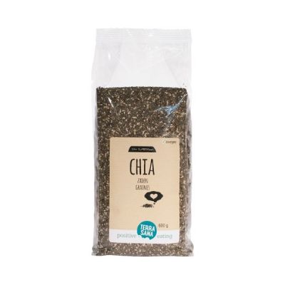 Raw Chiazaad zwart van TerraSana, 8 x 600 g Raw Chiazaad zwart van TerraSana, 8 x 600 g