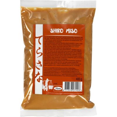 Shiro miso (witte rijst) TerraSana, 6 x 400 g GEEN BIO