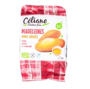 Madeleines glutenvrij van Celiane, 6 x 180 g