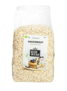 Havermout kg van De Halm, 4 x 1 kg